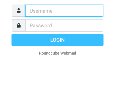 High Octane Hosting webmail login screen